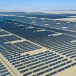 China’s vast solar farms, such as those in the Tengger Desert, have driven record global renewable growth in 2025