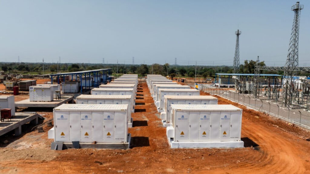 Tata Power containerised India's energy storage system connected to the Indian power grid.
