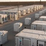 NTPC grid-scale battery energy storage system with multiple containerised units connected to the Indian power grid.