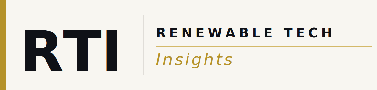 Renewable Tech Insights